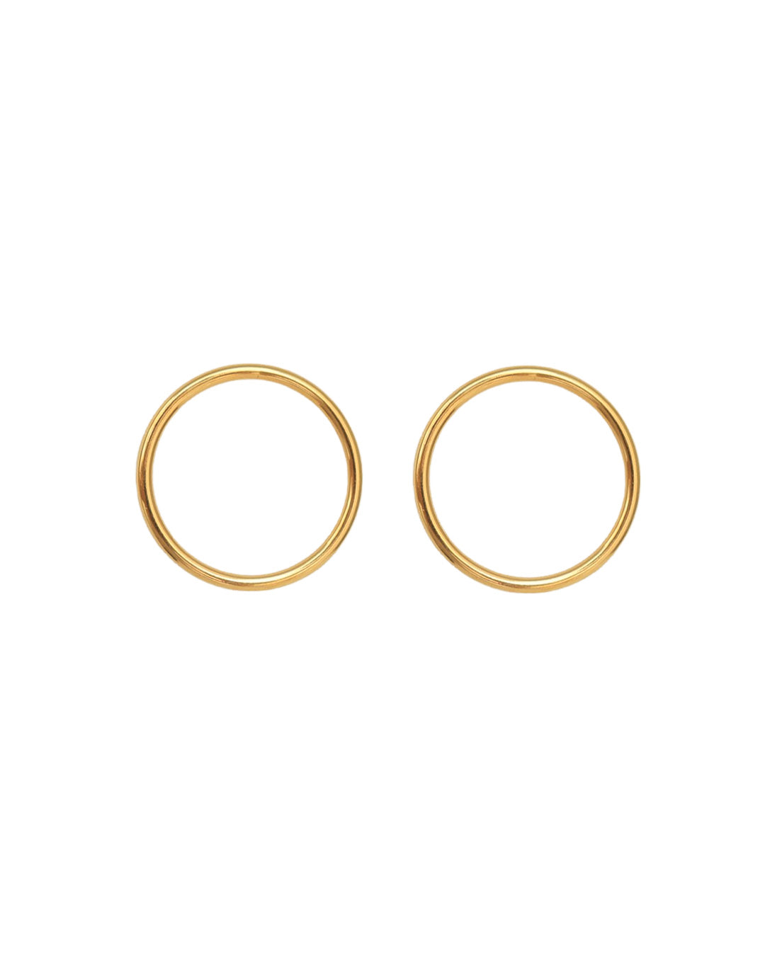 Large Circle Studs