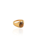 Oval Tiger Eye Ring