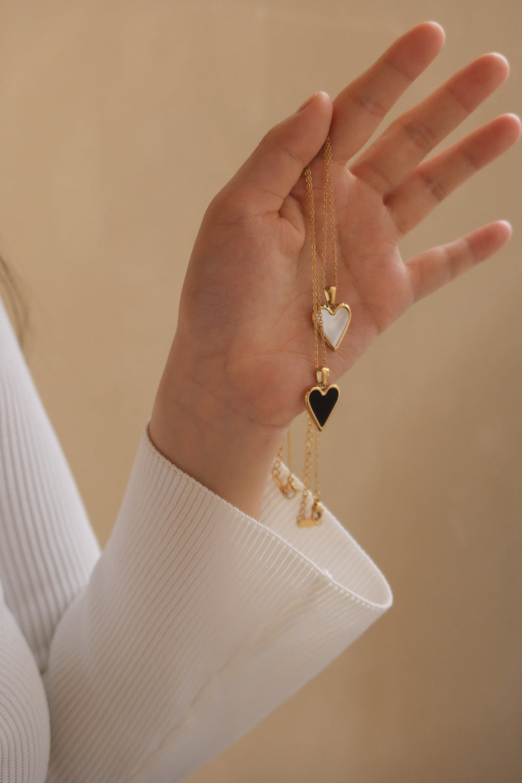 Enamel Heart Pendant