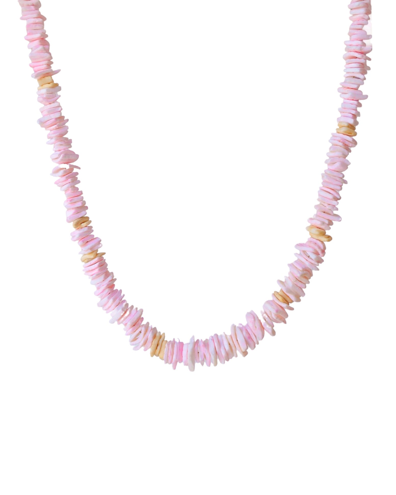 Baby Pink Shell Necklace