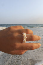Baroque Pearl Beaded Ring