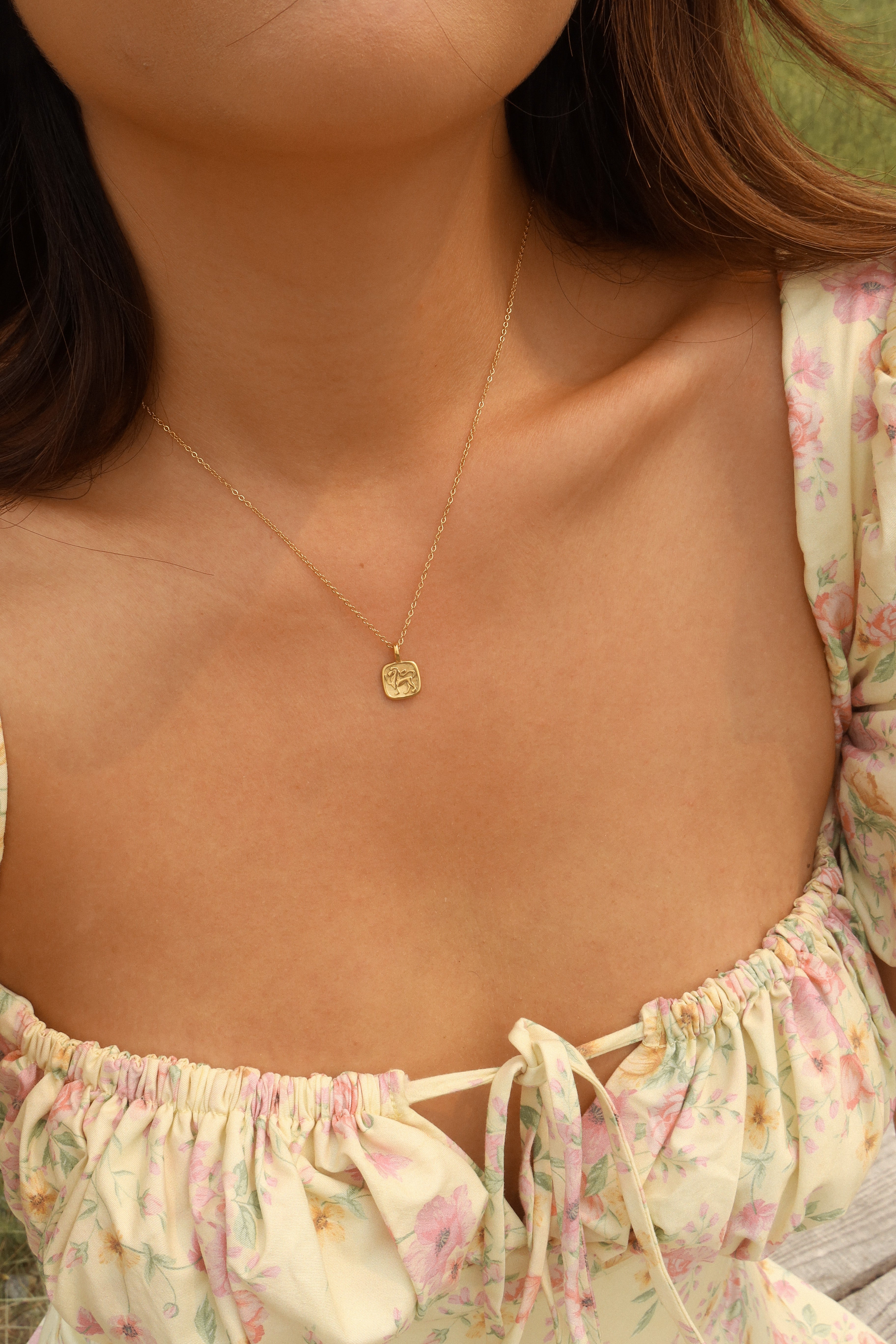 Zodiac Pendant Personalise Necklace