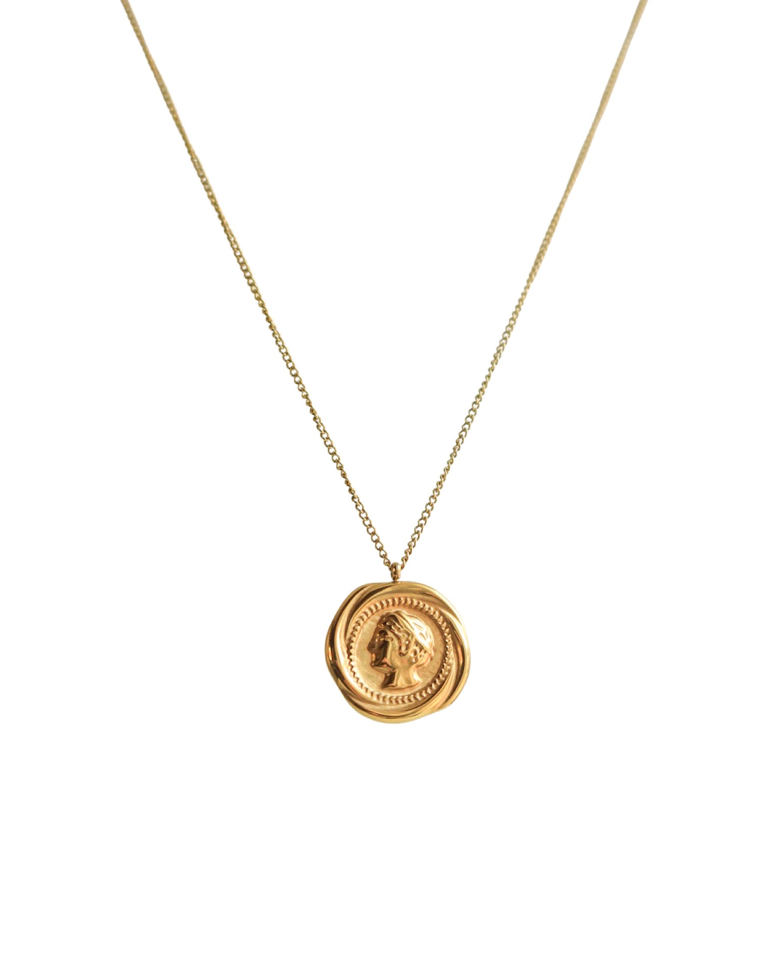 Queen Elizabeth Coin Necklace