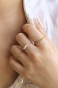 Baroque Pearl Beaded Ring
