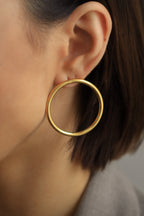 Large Circle Studs
