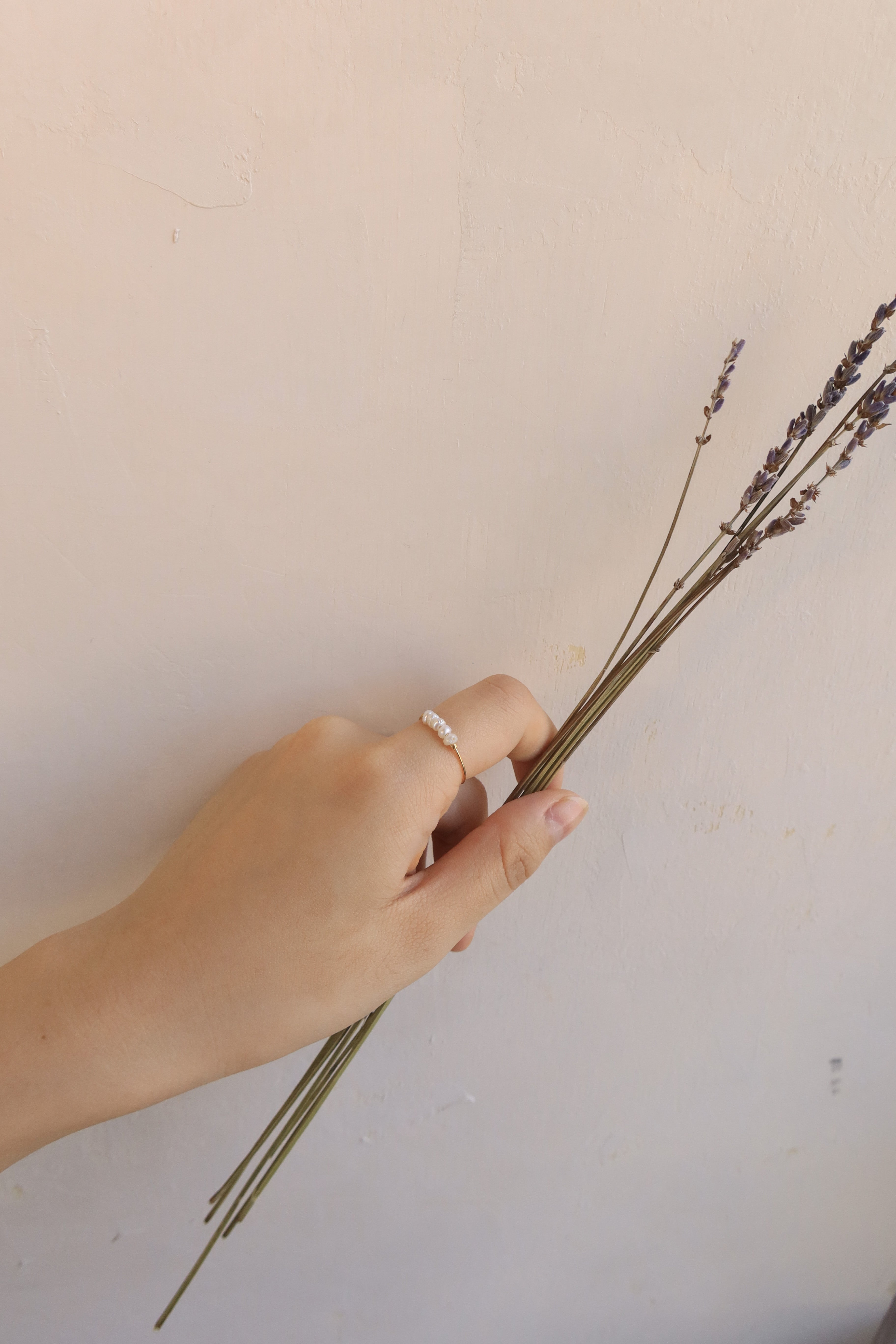 Baroque Pearl Beaded Ring