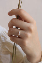 Baroque Pearl Beaded Ring