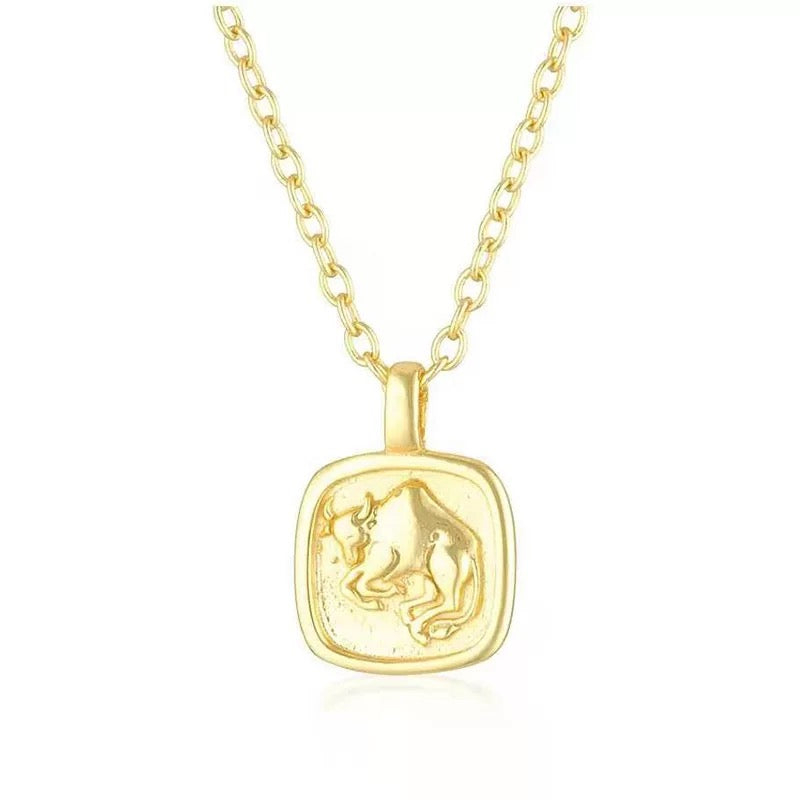 Zodiac Pendant Personalise Necklace