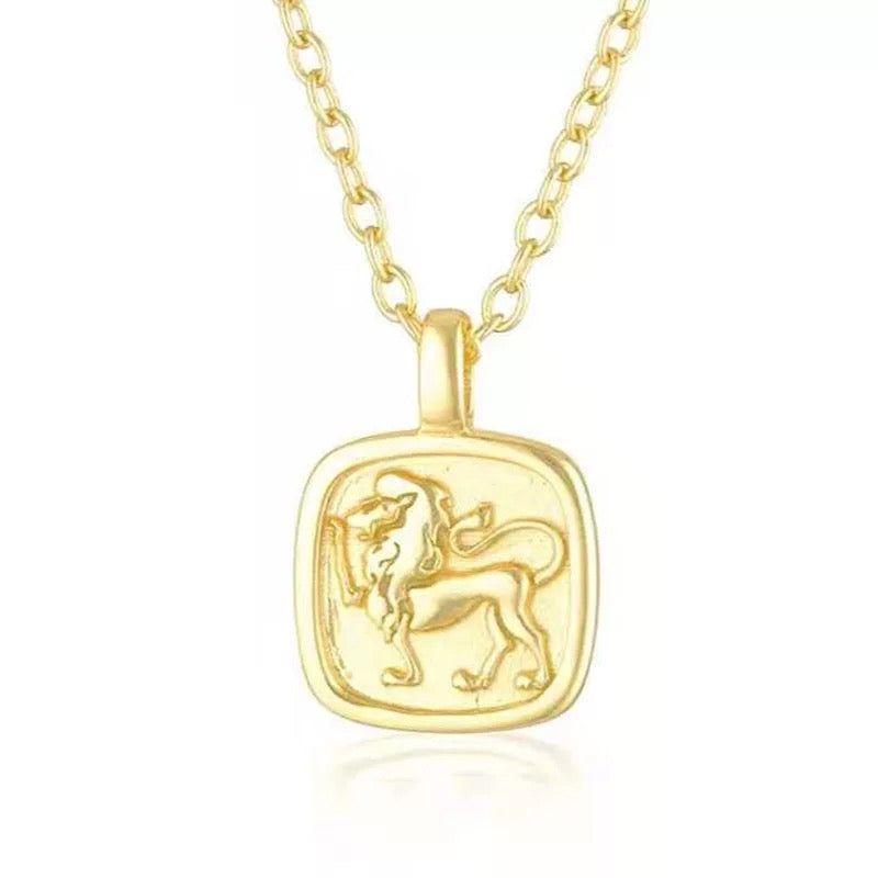Zodiac Pendant Personalise Necklace