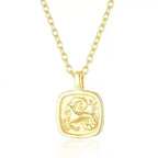 Zodiac Pendant Personalise Necklace