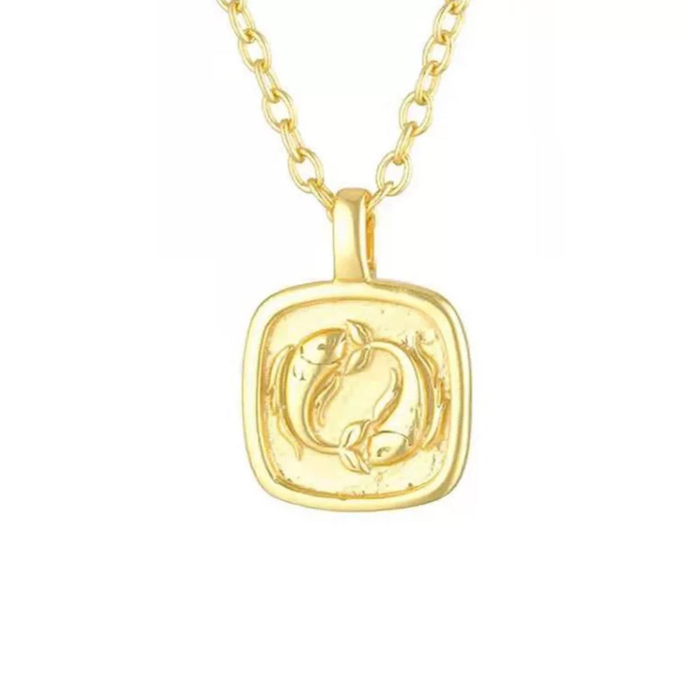 Zodiac Pendant Personalise Necklace