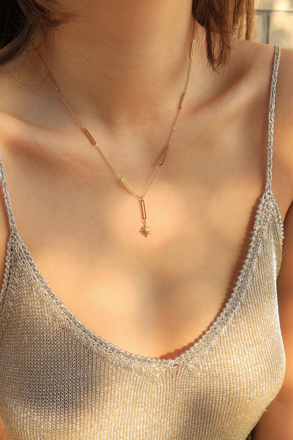 North Star Lariat Necklace