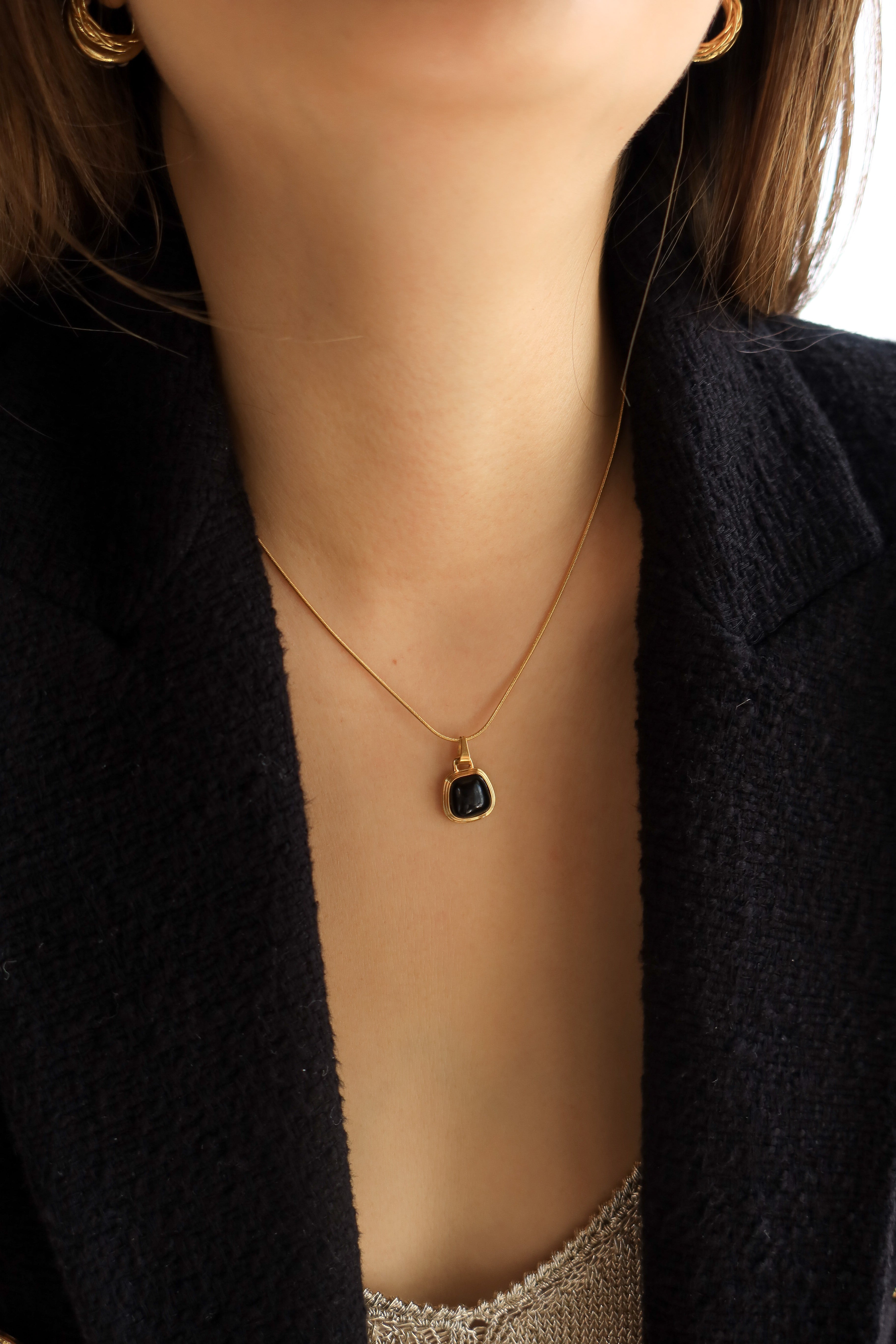 Pipa Onyx Necklace