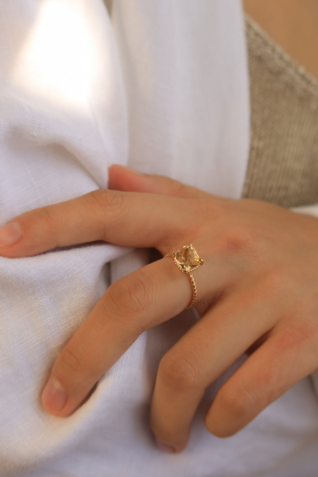 Citrine Ring