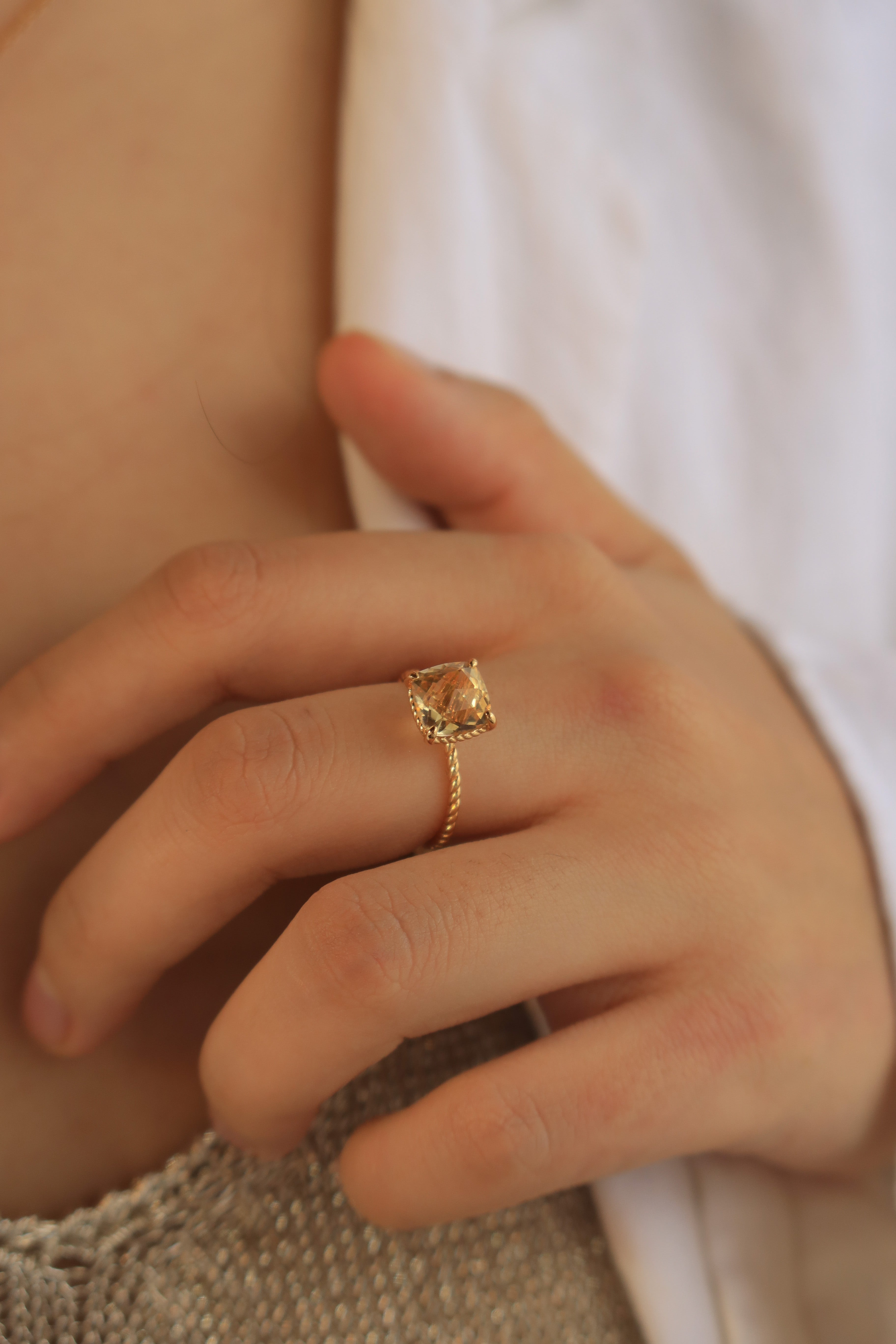 Citrine Ring