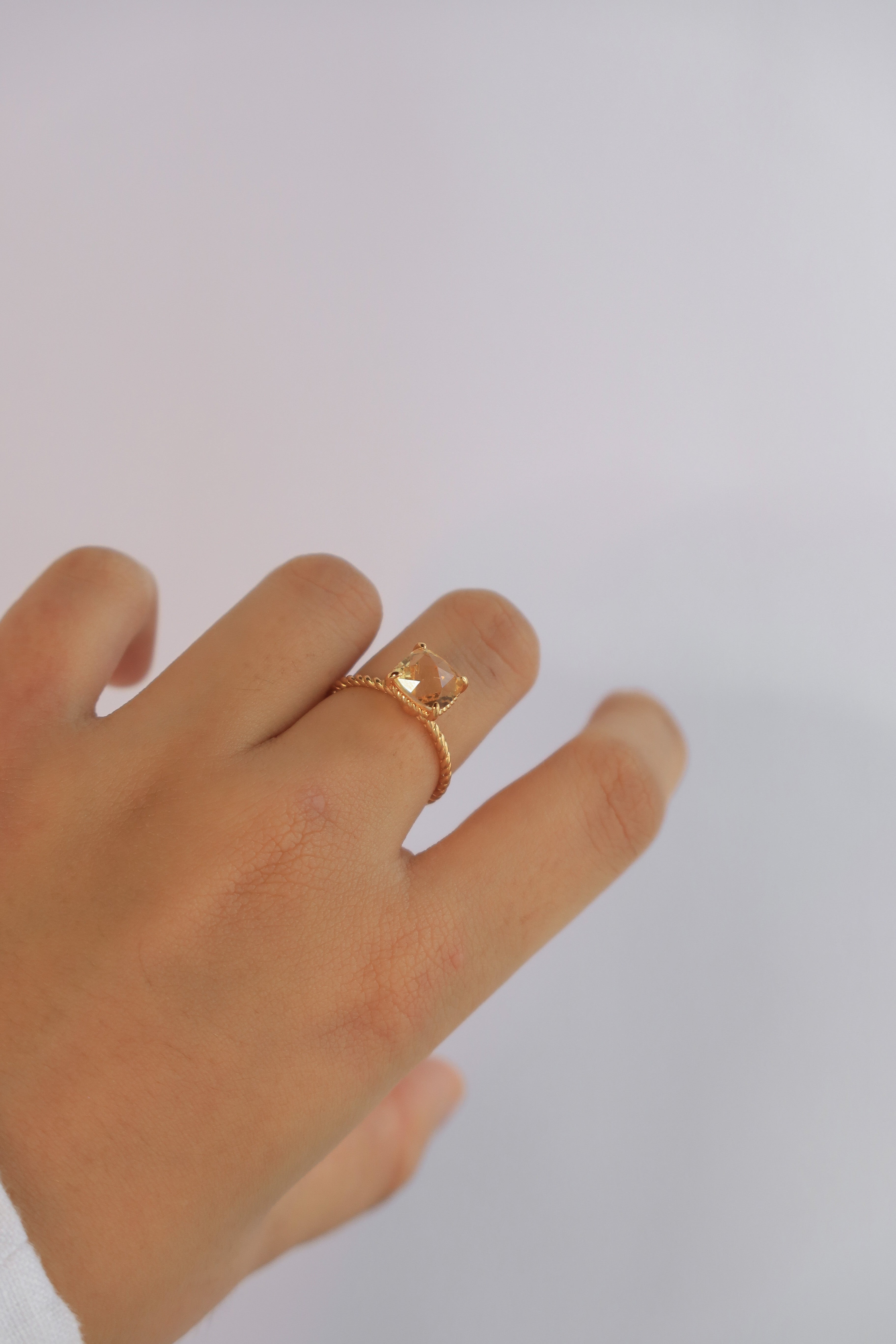 Citrine Ring