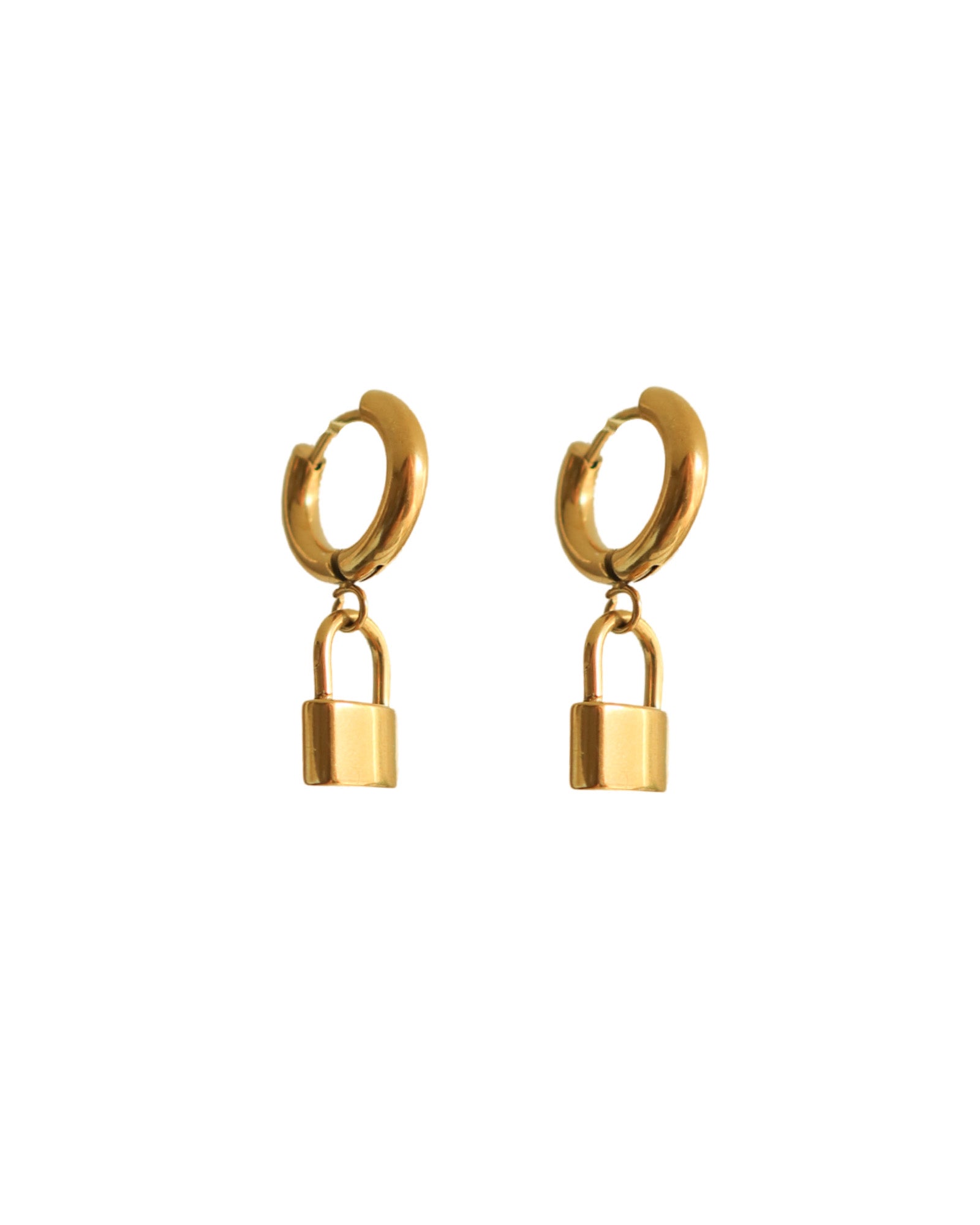 Padlock Earrings