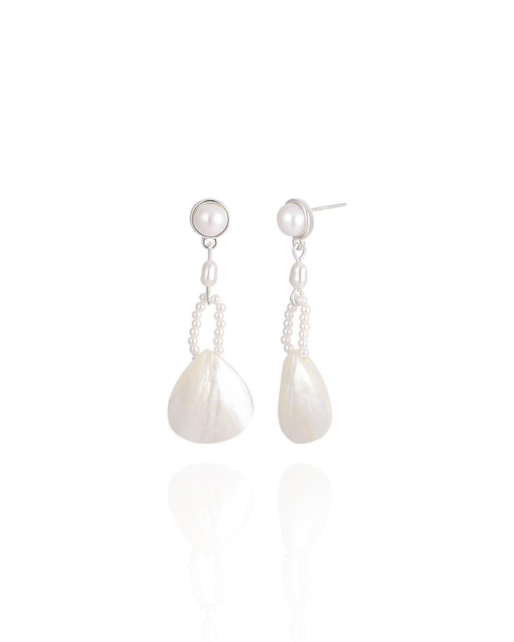 Pearl Seashell Earrings