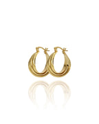Swirl Hoop Earrings