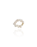 Baroque Pearl Beaded Ring