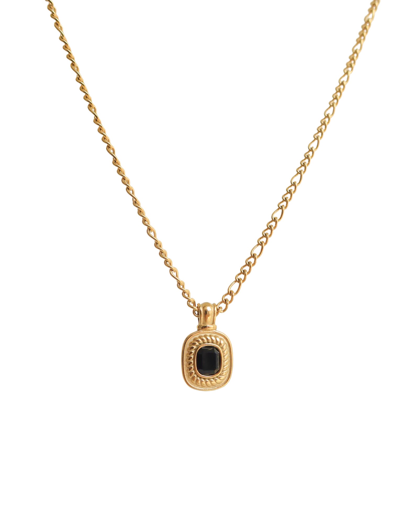 Vintage Onyx Pendant