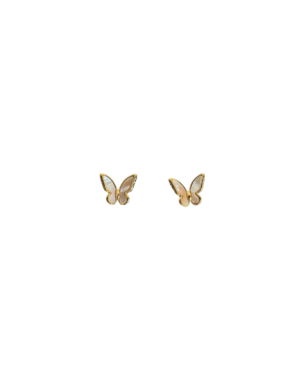 Mother of Pearl Butterfly Studs