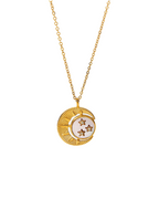 Sun, Moon, Star Necklace
