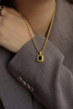 Vintage Onyx Pendant