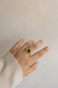 Brioche Onyx Ring