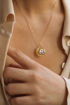 Sun, Moon, Star Necklace