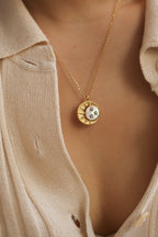Sun, Moon, Star Necklace