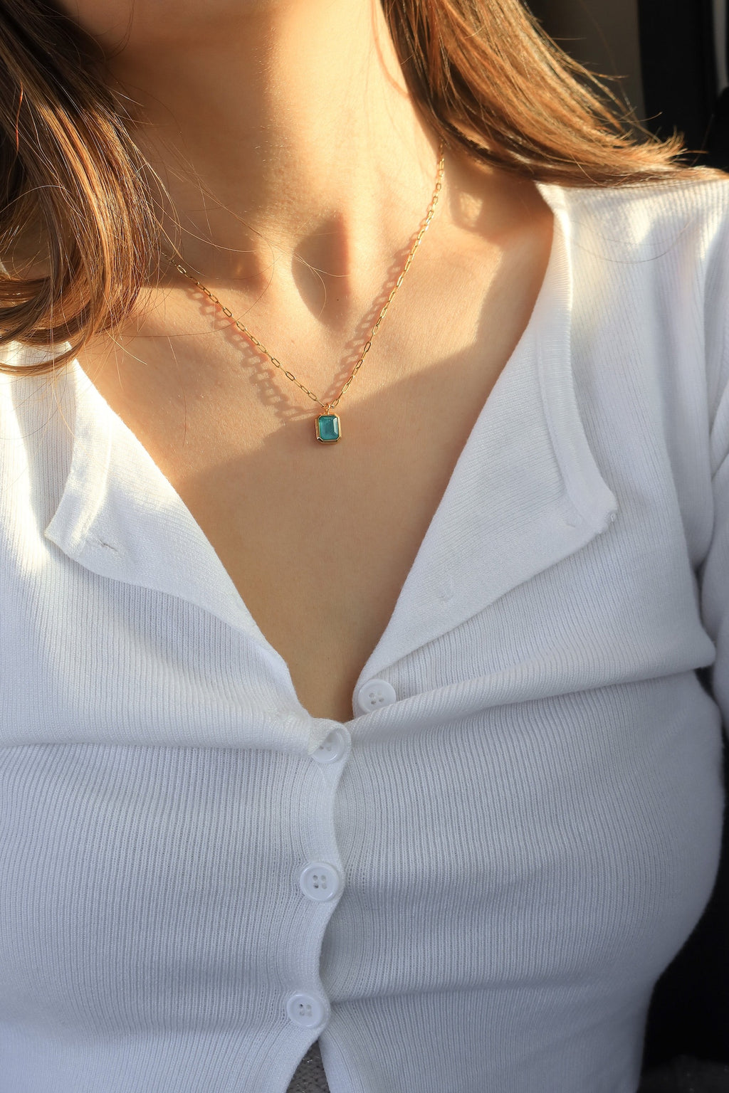 Turquoise Pendant Necklace