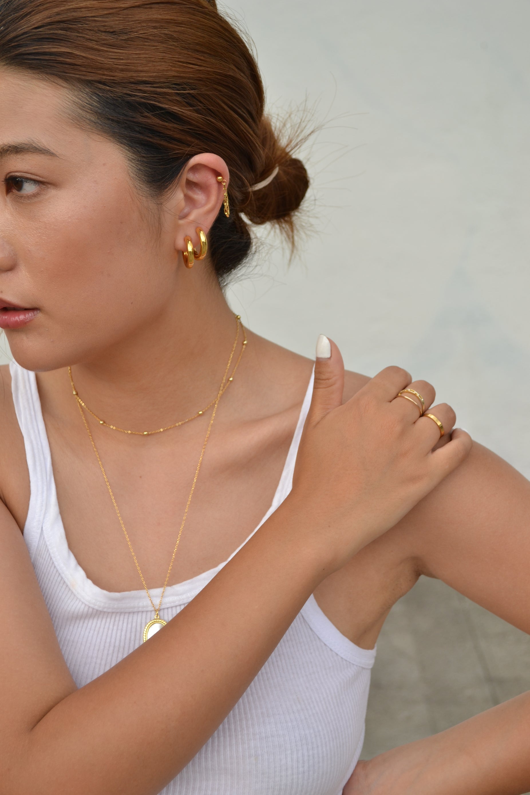 Golden Muse Jewelry Set