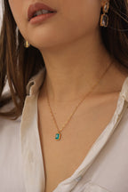 Turquoise Pendant Necklace